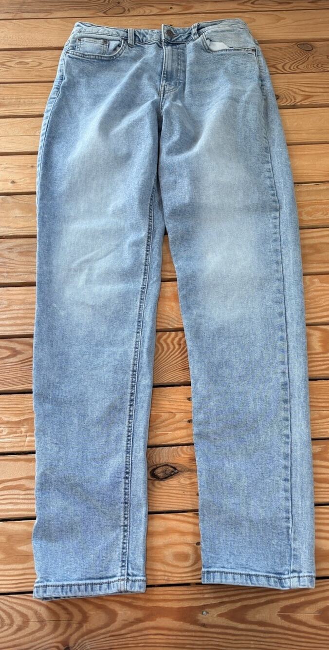 American Tall Women’s Jada Mom Jeans Size 29XT Blue N2